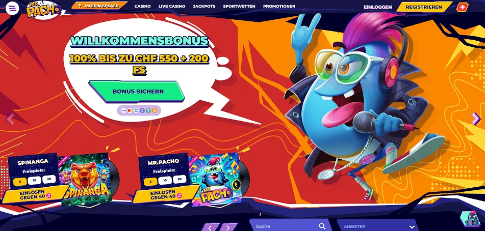 mr. pacho casino website